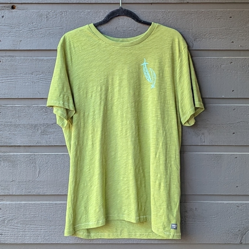 Toad & Co Men's Boundless Jersey SS Crew T-Shirt Produce to the People Medium